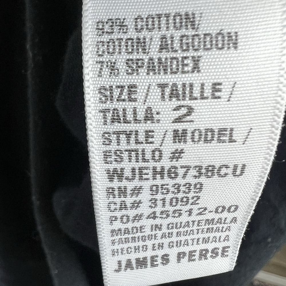 James Perse Standard Womens Dress Sleeveless Ruched Black Minimalist Medium 2 - Picture 7 of 7